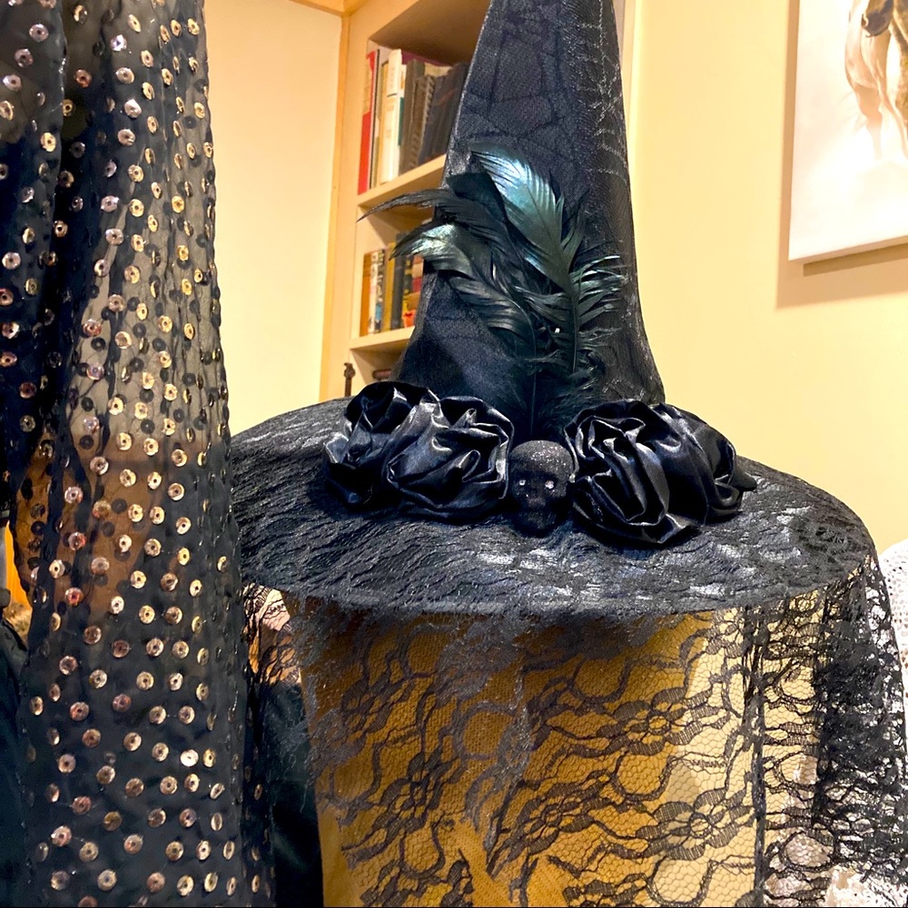 Bubble, bubble, toil and trouble..fancy Witch hat!